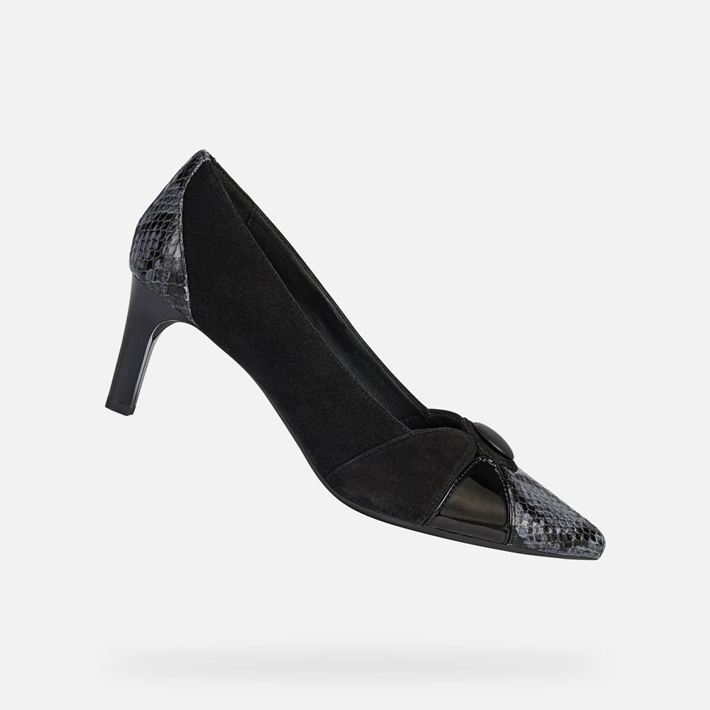 Escarpins Geox Bibbiana - Noir - Femme 754930-BSI